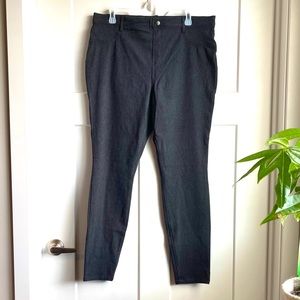 High-rise Grey Pants